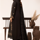 Black 'Ivy Kari' Dhanak Ladies Suit