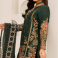 Dark Green 'Haseen' Chiffon Ladies Suit