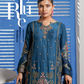 Dark Blue 'Haseen' Chiffon Ladies Suit