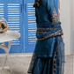 Dark Blue 'Haseen' Chiffon Ladies Suit