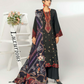 Black 'Alpine Luxe' Dhanak Ladies Suit