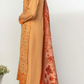 Golden Brown 'Alpine Luxe' Dhanak Ladies Suit