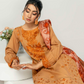 Golden Brown 'Alpine Luxe' Dhanak Ladies Suit