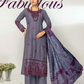 Slate Blue 'Alpine Luxe' Dhanak Ladies Suit