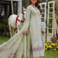 Olive Grey 'Andaaz' Chiffon Ladies Suit