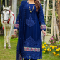 Navy Blue 'Andaaz' Chiffon Ladies Suit