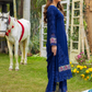 Navy Blue 'Andaaz' Chiffon Ladies Suit