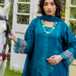 Dark Teal 'Andaaz' Chiffon Ladies Suit