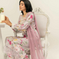 Light Lilac 'Gullposh' Linen Ladies Suit
