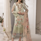 Light Mint Green 'Zalea' Jacquard Ladies Suit