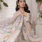 Nude Beige 'Zalea' Jacquard Ladies Suit