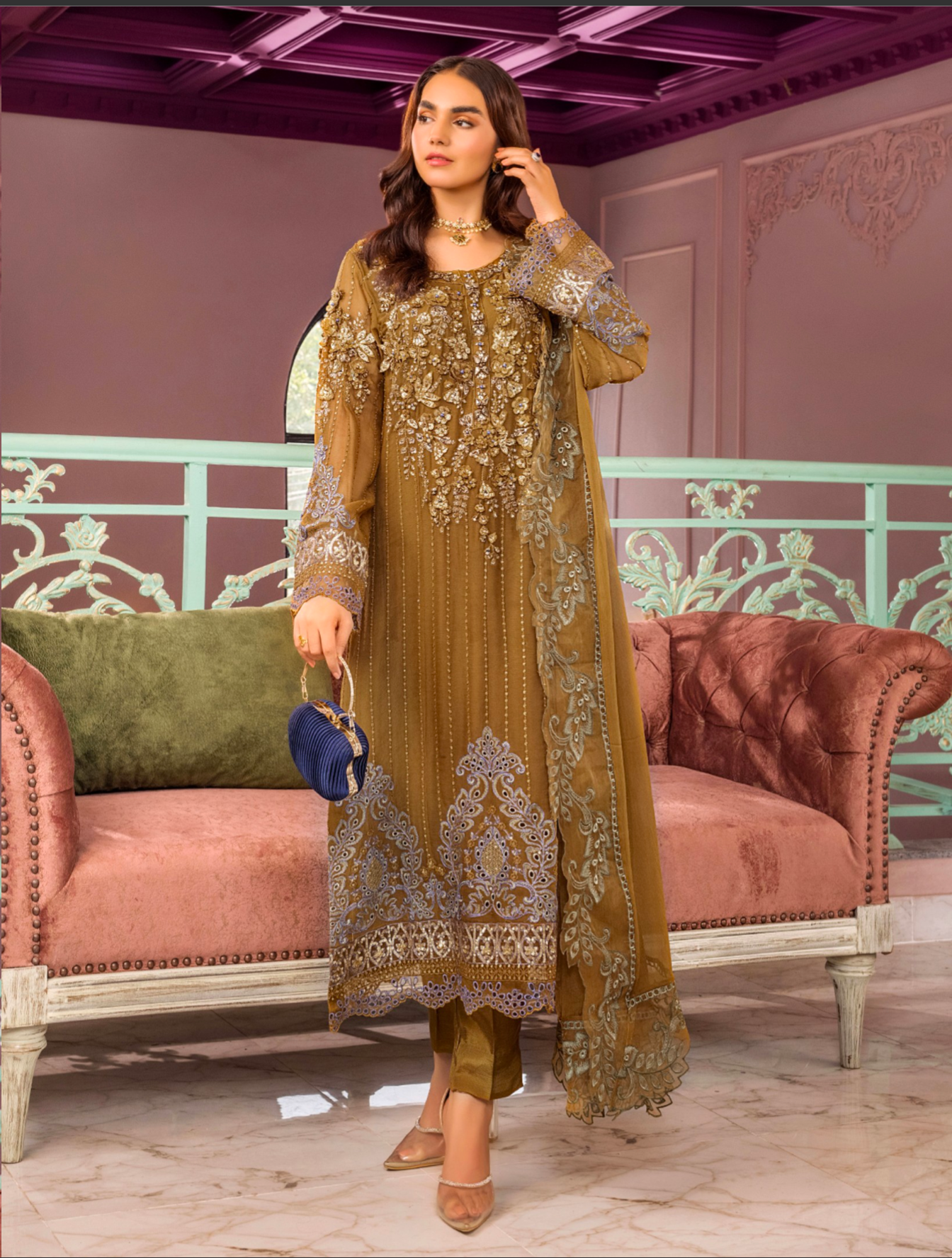 Ronak-E-Mehal Chiffon Collection