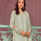 Mint Green 'Ronak-E-Mehal' Chiffon Ladies Suit