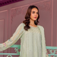 Mint Green 'Ronak-E-Mehal' Chiffon Ladies Suit