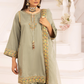 Olive Green 'Rosalie' Viscose Silk Ladies Suit