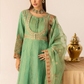 Green Crushed Ladies Suit