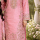 Pink Silk Ladies Suit