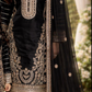 Black Silk Ladies Suit