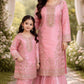 Pink Silk Ladies Suit