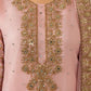 Pink 'Nida Lux' Chiffon Ladies Suit