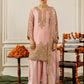 Pink 'Nida Lux' Chiffon Ladies Suit