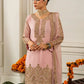 Pink 'Nida Lux' Chiffon Ladies Suit