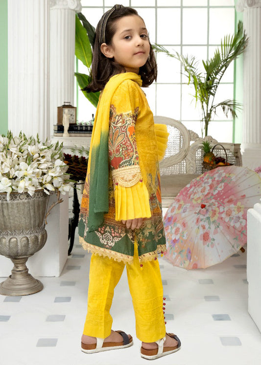 Yellow Ally's 'Sohaye' Lawn Girls Suit