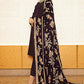 Plum Ramsha Velvet Shawl Ladies Suit