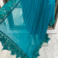 Teal Green Maria B Design Georgette Ladies Suit