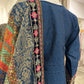 Blue Maria B Design Banarasi Ladies Suit