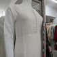 White Chiffon Ladies Suit