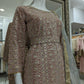 Dusty Pink Chiffon Ladies Suit