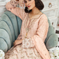 Dusty Pink IVANA Luxury Chiffon Ladies Suit