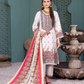Off White Munira Designer Dhanak Ladies Suit