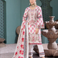 Off White and Pink Munira Designer Dhanak Ladies Suit