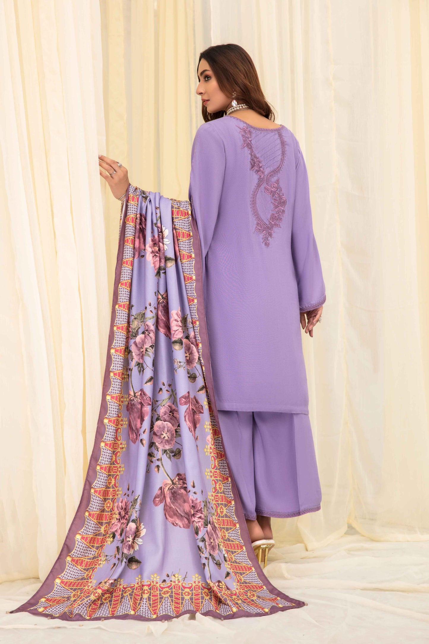 Lilac Manzil Marina Ladies Suit